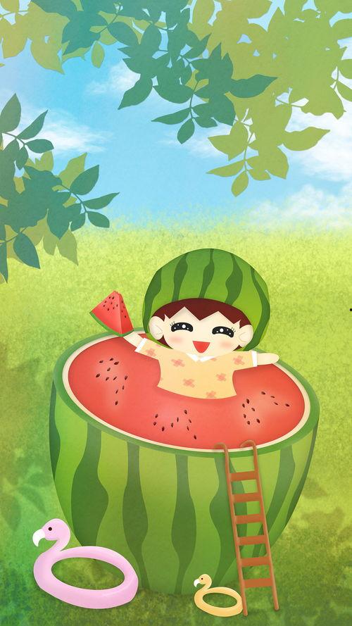 有趣的夏天吃瓜,趣味吃瓜指南